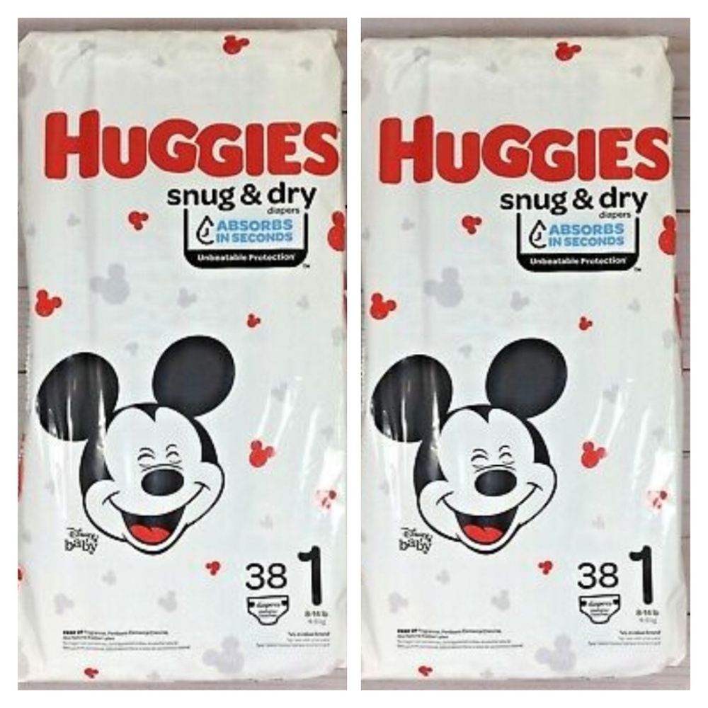 Huggies diapers size 2 packs